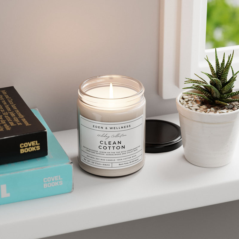 Clean Cotton Soy Candle - 9oz