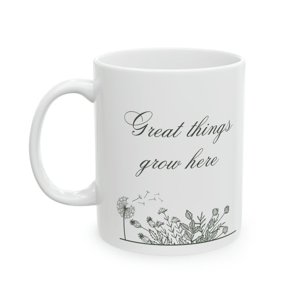 Ceramic Mug, 11oz