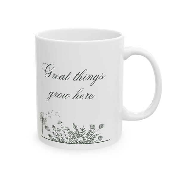 Ceramic Mug, 11oz
