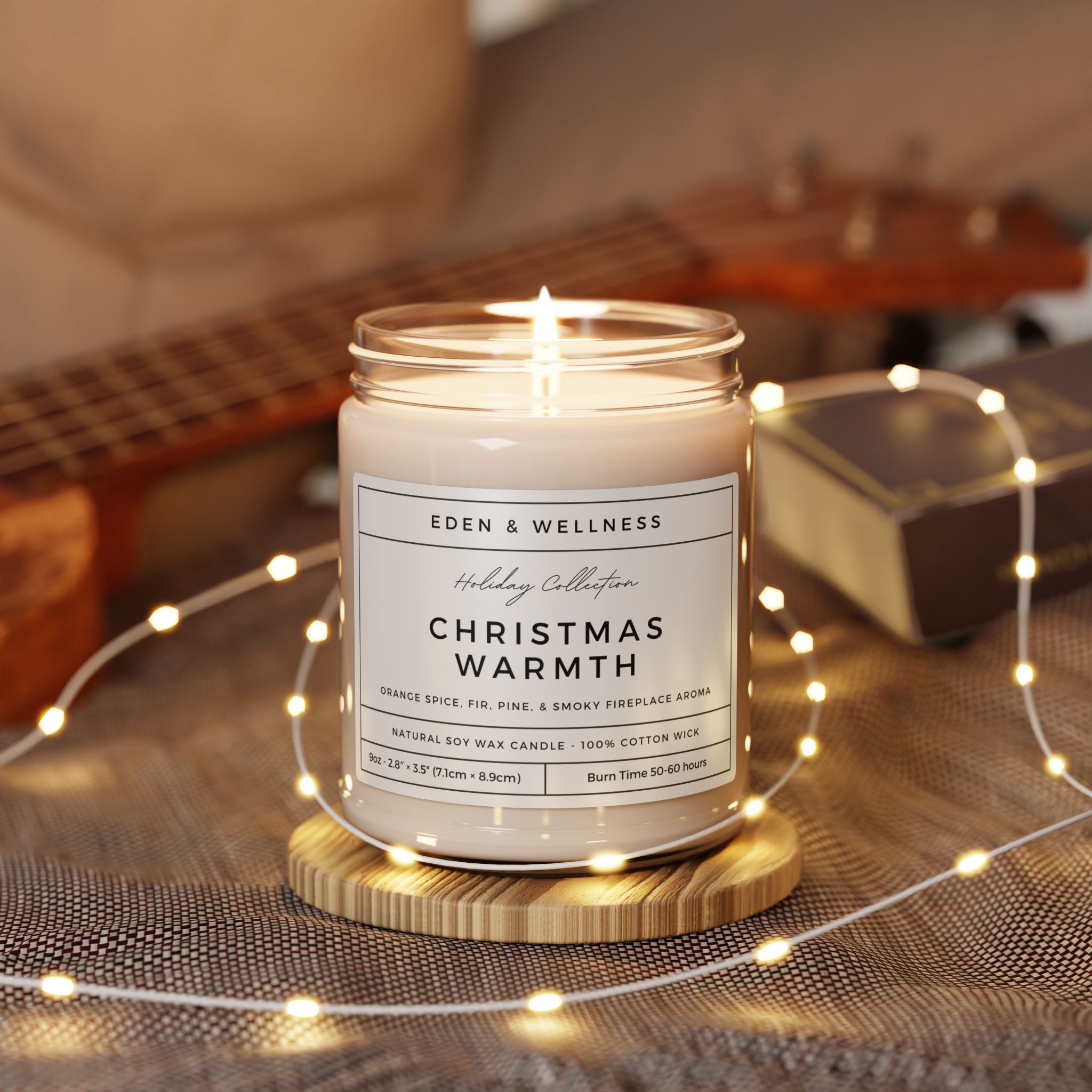 Christmas Warmth Soy Candle - 9oz