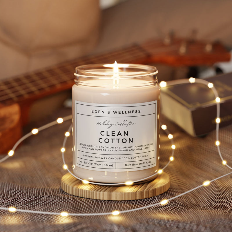 Clean Cotton Soy Candle - 9oz