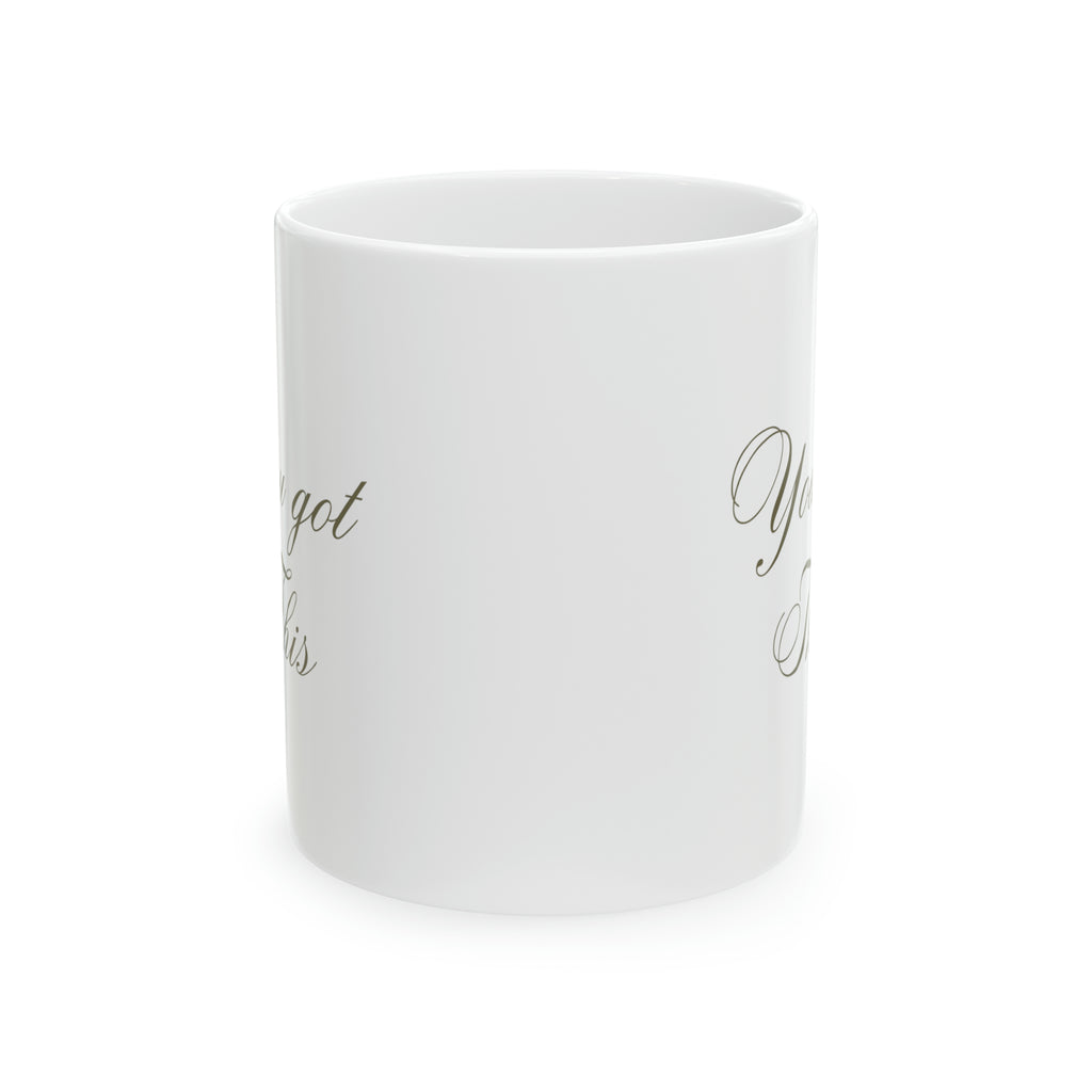 Ceramic Mug, 11oz