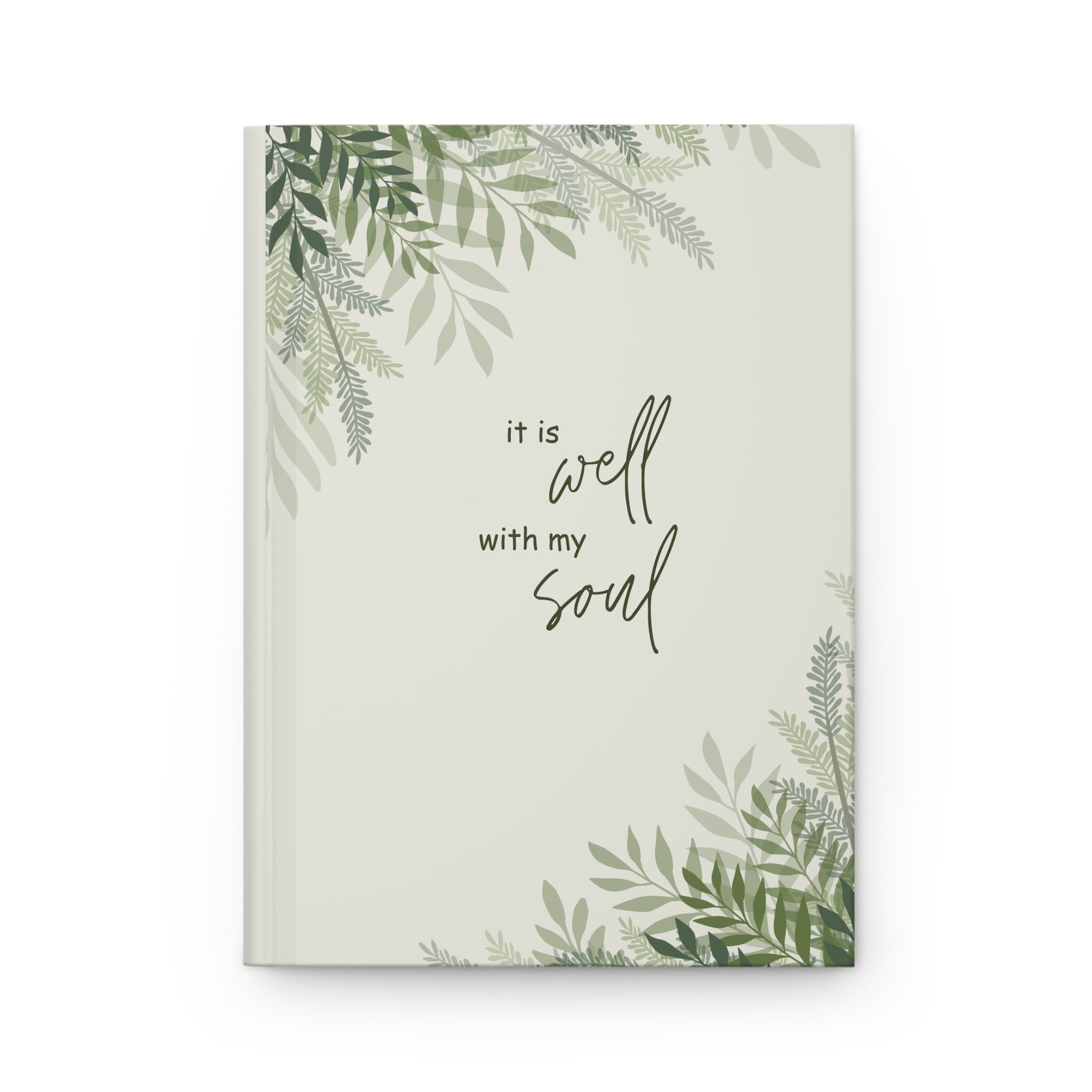 Nature-Inspired Hardcover Journal with Inspirational Quote