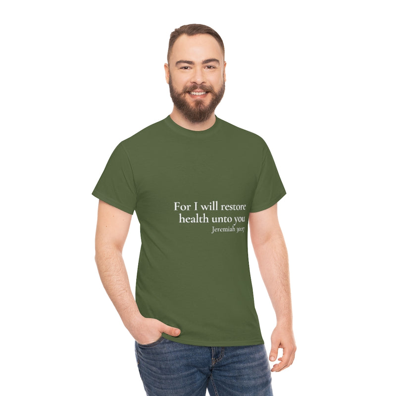 For I will restore