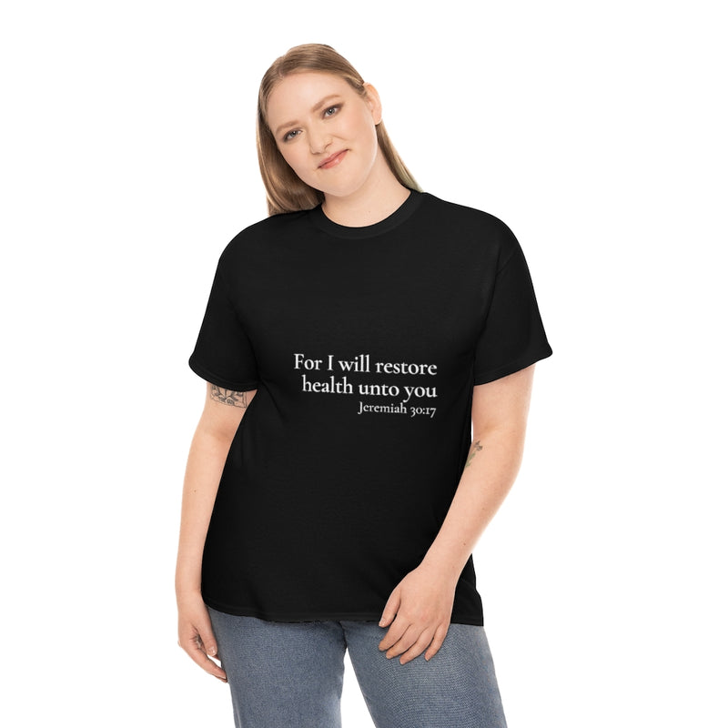 For I will restore
