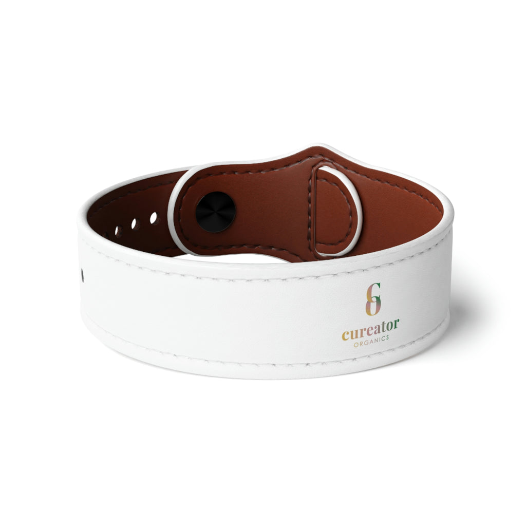 Faux Leather Wristband